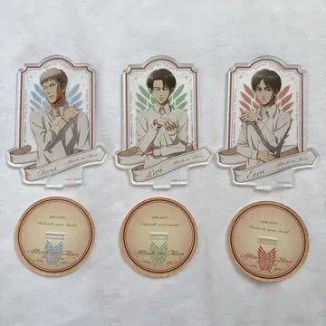 진격의 거인 아크릴 스탠드 리바이 엘렌 잔 묶음 판매
