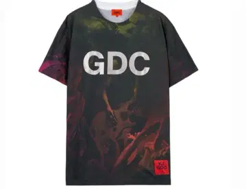 M 사이즈 KJ x GDC 콜라보 올오버 패턴 티 새상품