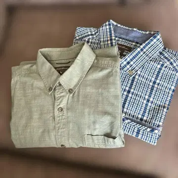 Eddie Bauer 반팔 셔츠 2장 세트 L 사이즈
