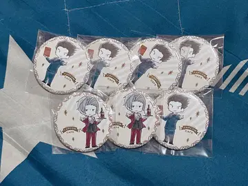 역전재판 캡콤 카페 캔뱃지 나루호도 류이치 미츠루기 레이지