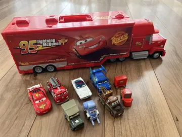 Cars Lightning McQueen 트레일러 세트