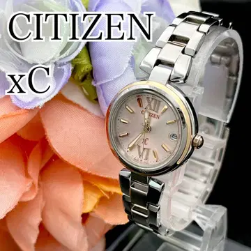 작동 손목시계 CITIZEN xC 시티즌 크로스 시 전파 솔라 G10