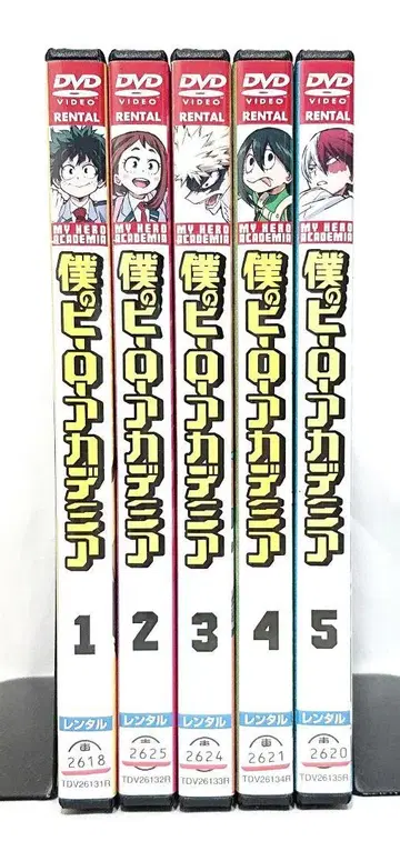 나의 히어로 아카데미아 [1기] DVD 전 5권 세트