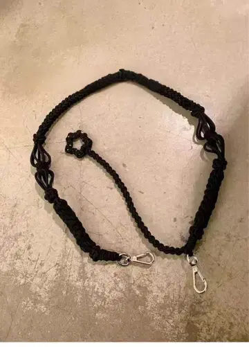 STEFAN COOKE LONG MACRAME STRAP