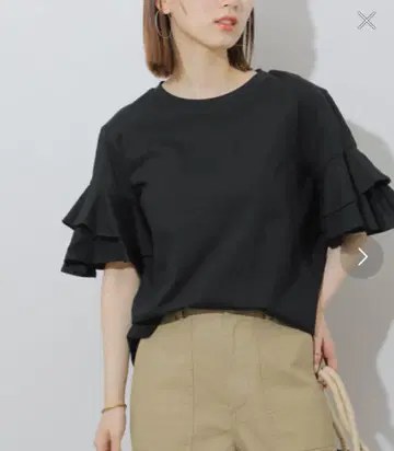 JOURNAL STANDARD relume 천축 프릴 TEE