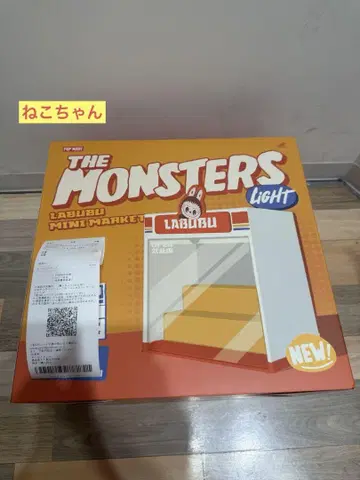 LABUBU wacky mart 왁키 마트 시리즈 전시 박스
