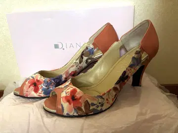 DIANA 다이애나 플라워 프린트 오픈토 펌프스 22.5cm
