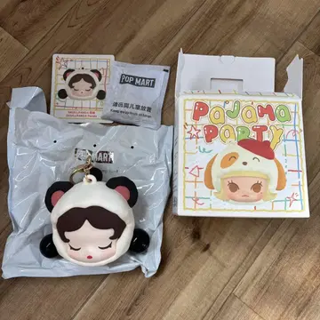 POPBEAN 파자마 파티 이어폰 케이스 SKULLPPANDA