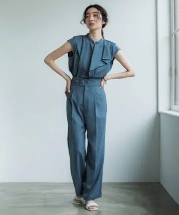 유나이티드 도쿄 라이트 린넨 라이크 셋업
