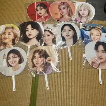 TWICE 부채 세트