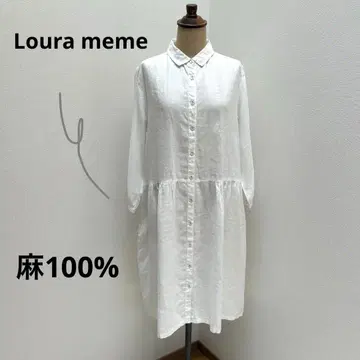 Loura meme 라우라 메메 린넨 100% 원피스 M 사이즈