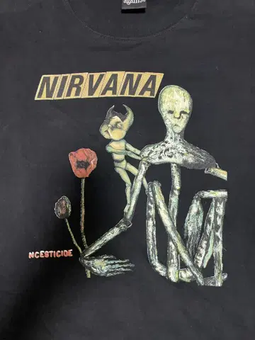 Nirvana 닐바나 티셔츠 컷소 반팔 티셔츠