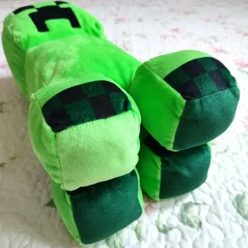 [마인 크래프트] 오류 상품 레어 크리퍼 봉제 인형 40cm