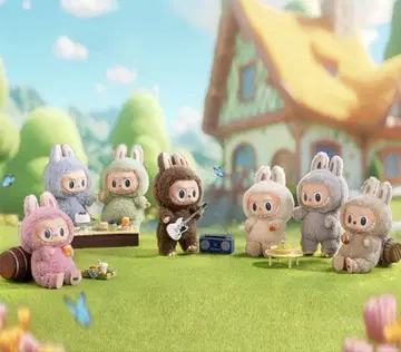 POPMART LABUBU 봉제 인형 마카롱 모듬 박스 새상품