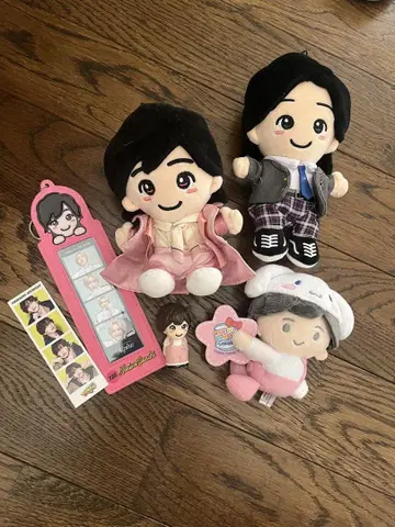 미치에다 슌스케 손가락 인형 포토 카드 폴더 치비누이