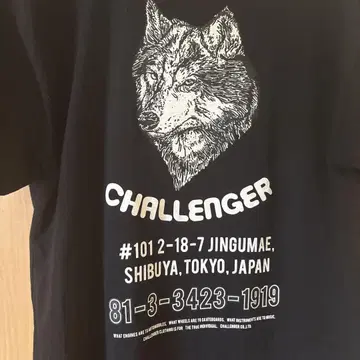 CHALLENGER 티셔츠