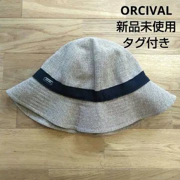 Orcival 6패널 내추럴 햇 베이지 미사용 새상품