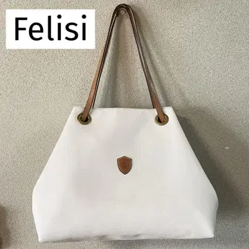 Felisi 페리지 토트백 숄더백 PVC 가죽 핸드백