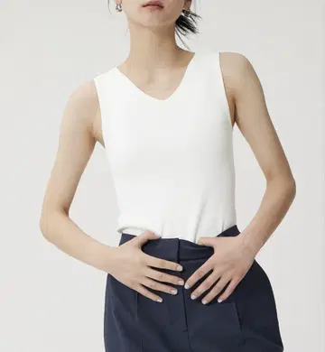 PLST 2025 UV 차단 레이온 블렌드 2WAY 탱크탑
