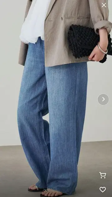 Healthy denim 스트레이트 데님 블루 23
