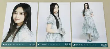 노기사카 46 브로마이드 이노우에 카즈 네이블 오렌지 컴프