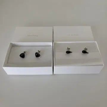 Art Jewery Marble 오닉스 귀걸이 세트