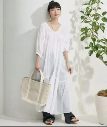 프릭스스토어 인도 면 100% 원피스
