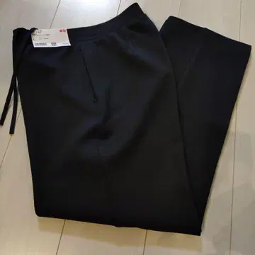 유니클로 드라이 스웨트 팬츠 짧은 기장 L