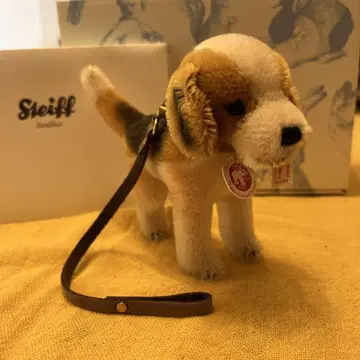 Steiff 비글 개 비기 한정판 약 15cm