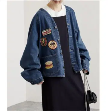 PAY DAY 패치 데님 엔지니어 자켓 저널 스탠다드