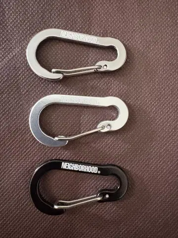 미사용 네이버후드 키링 3개 세트