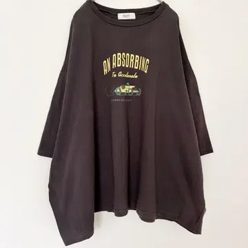 BEAMS Heart 빅 실루엣 티셔츠