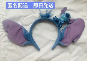 스티치 귀가 달린 머리띠 디즈니