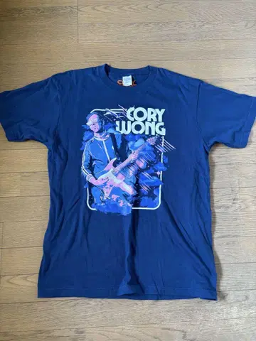 Cory Wong 그래픽 티셔츠 L 네이비