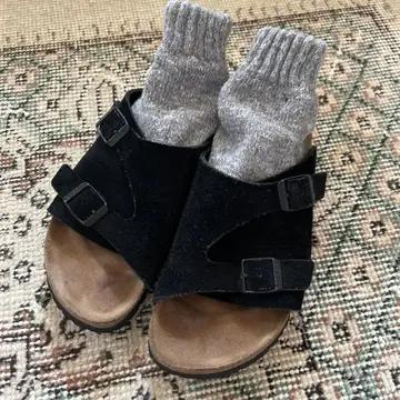 BIRKENSTOCK 블랙 취리히 내로우 36