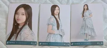 노기자카46 이노우에 카즈 네이블 오렌지 브로마이드 컴프
