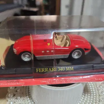 Ferrari 340 MM 빨간색 1/43 스케일 미니카