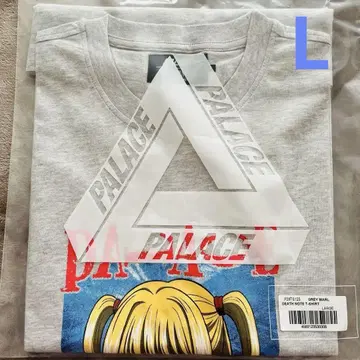 팔라스 스케이트보드 DEATHNOTE 데스노트 미사미사 티셔츠 그레이