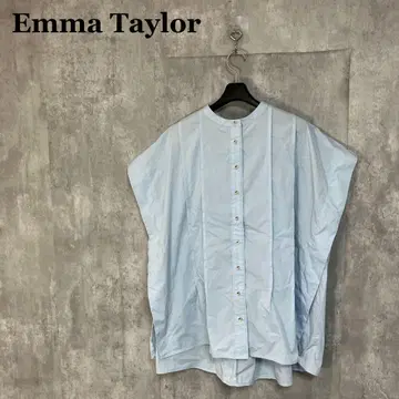 Emma Taylor 오버 실루엣 턱 셔츠