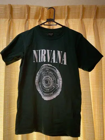 NIRVANA 티셔츠 다크 그린 M 사이즈 구제 의류