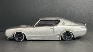 켄메리 GTR LBWK 실버 소형 휠 1/64 커스텀