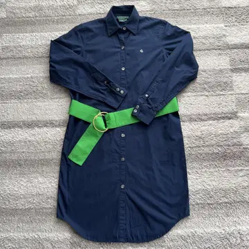 Ralph Lauren 네이비 셔츠 원피스