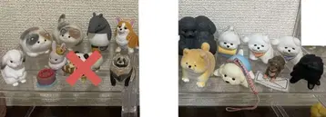 [낱개 판매 가능] 동물 가챠가챠 피규어 19종 [일부 얼룩 있음]