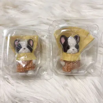 실바니안 패밀리 반짝반짝 복권 프렌치 불독 2개 세트