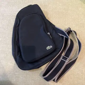 라코스테 블랙 숄더백