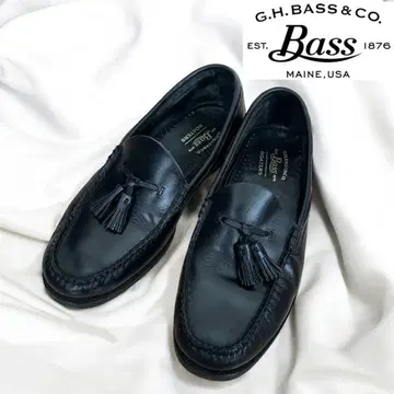 G.H.Bass 태슬 로퍼 블랙 42