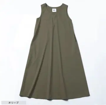 WWS 에브리데이 원피스 M 사이즈 (올리브) 리본 없음