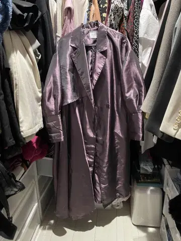 AMERI VINTAGE 아메리빈티지 퍼플 코트