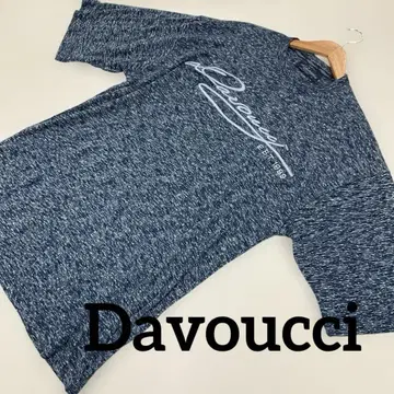 Davoucci 남성용 티셔츠 XL 블루 계열 Davouch #1510