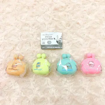 스미코구라시 부드러운 실리콘 가마구치 전 4종 풀 컴프